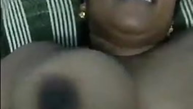 desi indian tamil aunty boobs play
