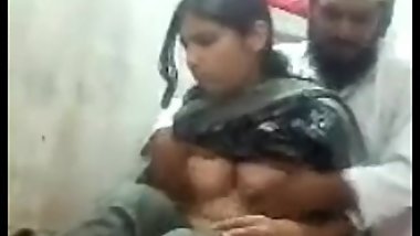 Mullah performing Ruqyah