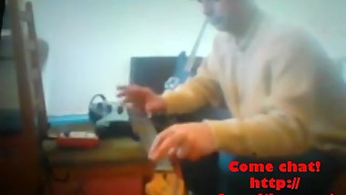 INDIAN GUITAR PLAYING X school lab Desi College Girl - Part II
