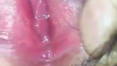 desi indian pink pussy closeup - tevidiya