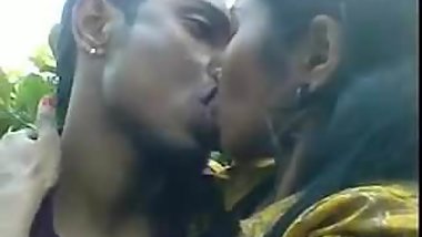 Desi teen girl in jungle