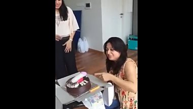 Desi slut girls celebrating birthday