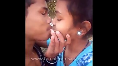 Desi Girl outdoor with bf