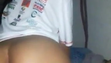 Desi from behind