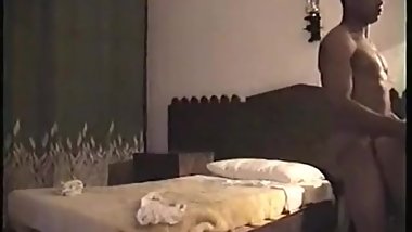 Arabs in hotel boning
