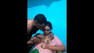 Desi hot village aunty romance with her husband friend