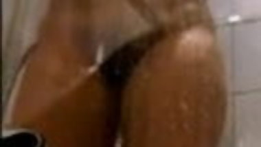 Desi Punjabi wife in shower