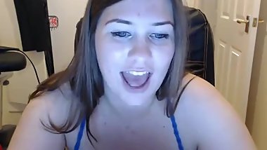 jenni from DesireBBWs.com having fun