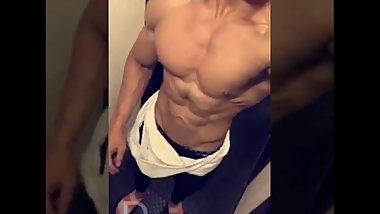 Shayan siddique Indian model stretching body