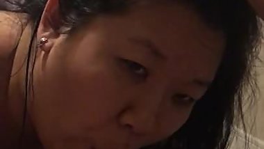 Korean MILF loved sucking my desi cock