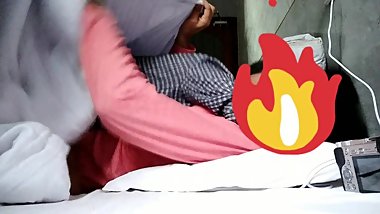 Indian couple romance in blanket