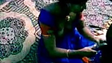 Desi aunty getting hard fucked by hubby's friend
