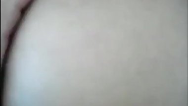 Fat ass Indian babe sunbathing at home