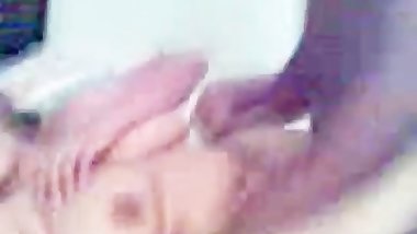 Indian desi Bangladeshi broker guy making video of his young client