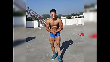 My friend & fitness model Kabbu kavi