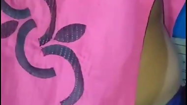 Desi aunty stripping her tops