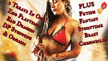 Bad Dragon DP/Cum Zoo Taboo Story time