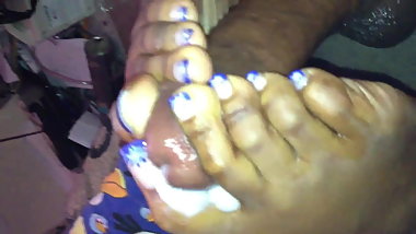 Designer Toes Footjob