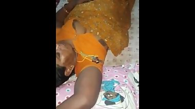 sleeping Indian mom