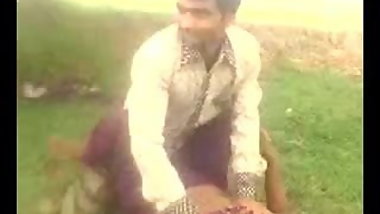 Desi Indian Big Boob aunty captured outdoor part1