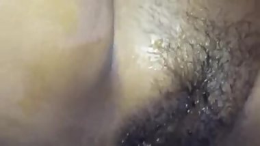 Desi Hubli Shaila Aunty Hairy Pussy and Ass Hole Twice fuck