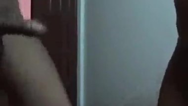 Handcuffed desi girl throat fuck