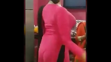 big ass and big boobs show at home