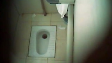 Desi Indian Toilet Hidden Cam In Air Port