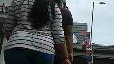Candid Indian Desi Girl - BBW Big Round Ass