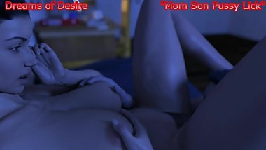 dreams of desire Son licks Mom's pussy