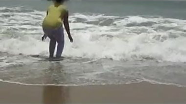 desi bhabhi on beach....