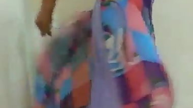 Desi MILF stripping and Masturbating