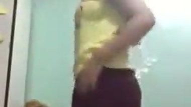 desi girl dance alone