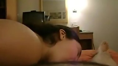 Indian Desi sister sucking brother friend