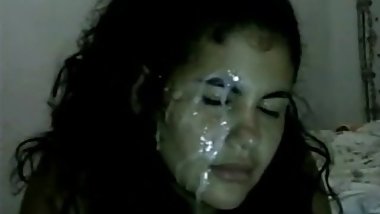 Desi Babe Get Cum On Her Face