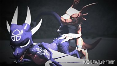 Cynder's Digimon desire (Scene 087)