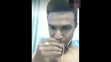 Indian desi guy show his cock