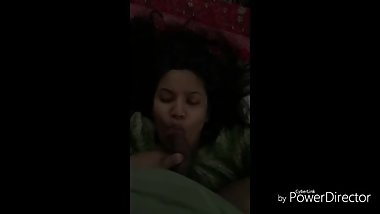 Licking wife