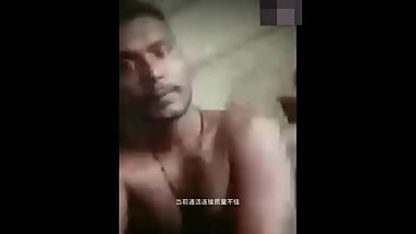 Desi indian man cum on cam