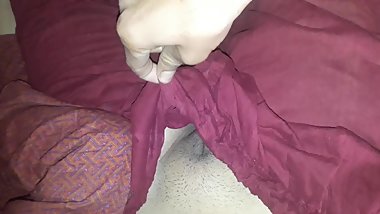 Desi sleeping aunty