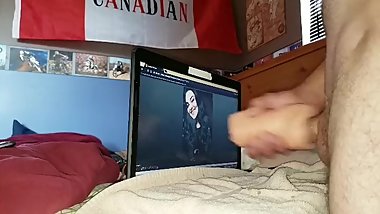 Meerve's cum tribute cumshot after completing cockhero desire for sex