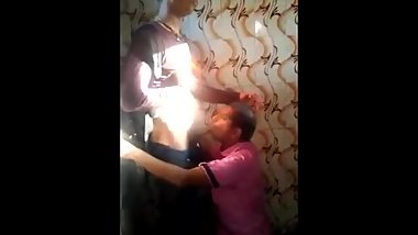 Desi Sucking 2 boys in Public Toilet