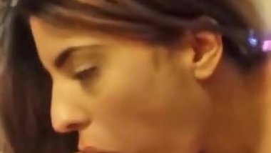 Asian desi girl teases fucks sucks dick