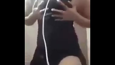 Hot Aunty Striptease And Masturbation