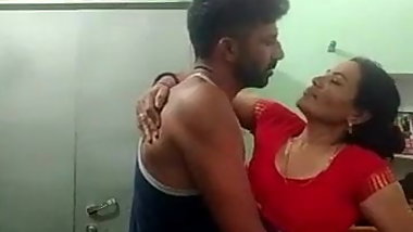 Desi bhabhi fucks devar in standing missionary position