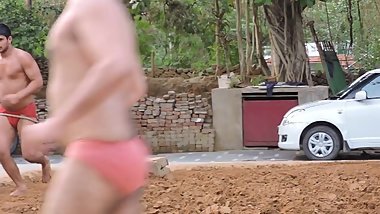 Desi Pehalwan Praveen Workout In Akhara
