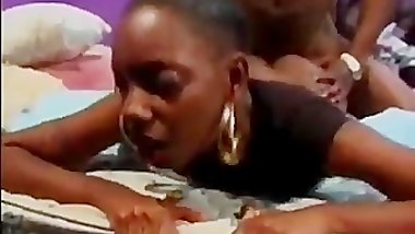 Ebony sex with great desire and passion