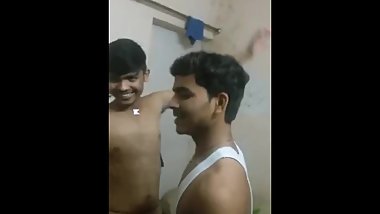 Dancing with friends & showing dick