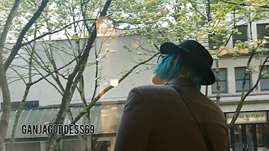 FAPLOCAL! Spoil Seattle Ganja Goddess: Public Mastrubation, GFE