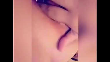 She playing with her pussy thinking of my bbc